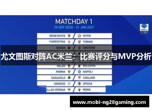 尤文图斯对阵AC米兰:比赛评分与MVP分析 尤文图斯对阵AC米兰:比赛评分与MVP分析